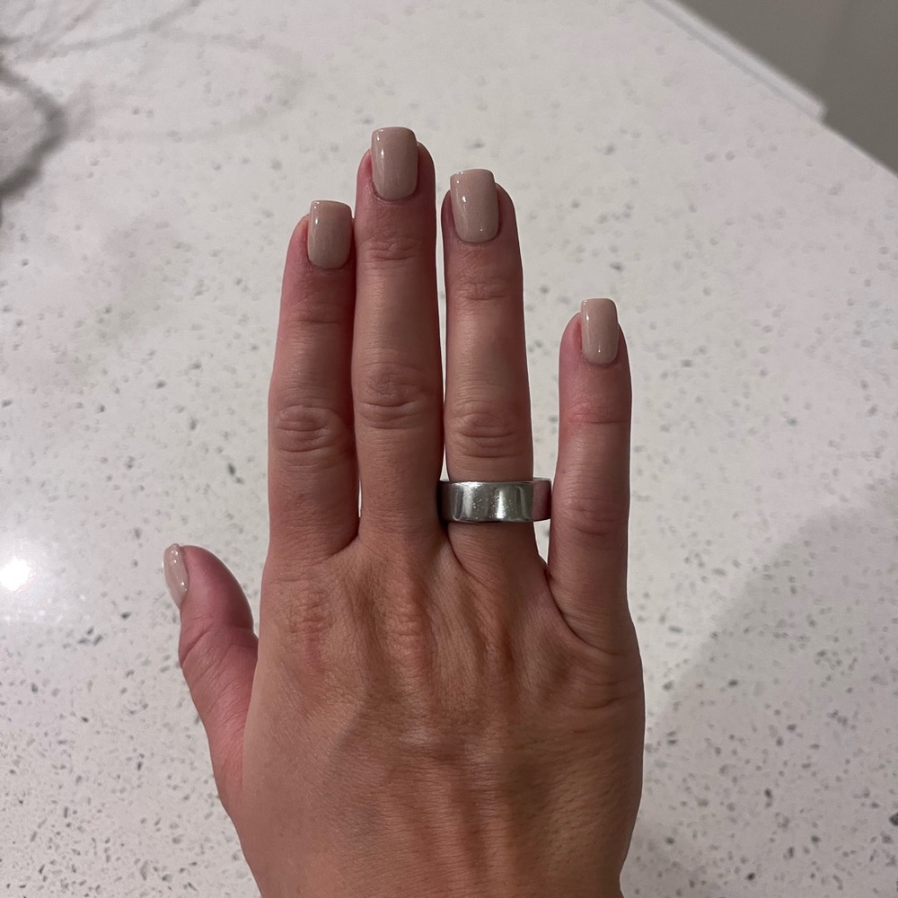 Oura Silver Ring 4 Size 7